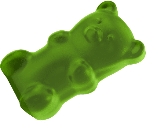 Green gummy