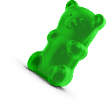 Green gummy