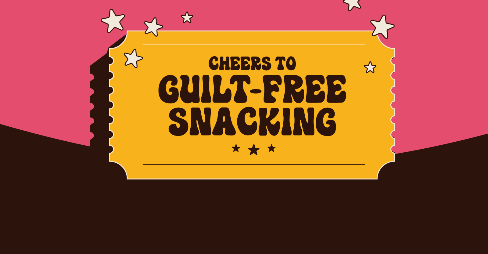 Cheers to guilt-free snacking