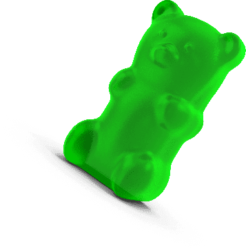 Green gummy